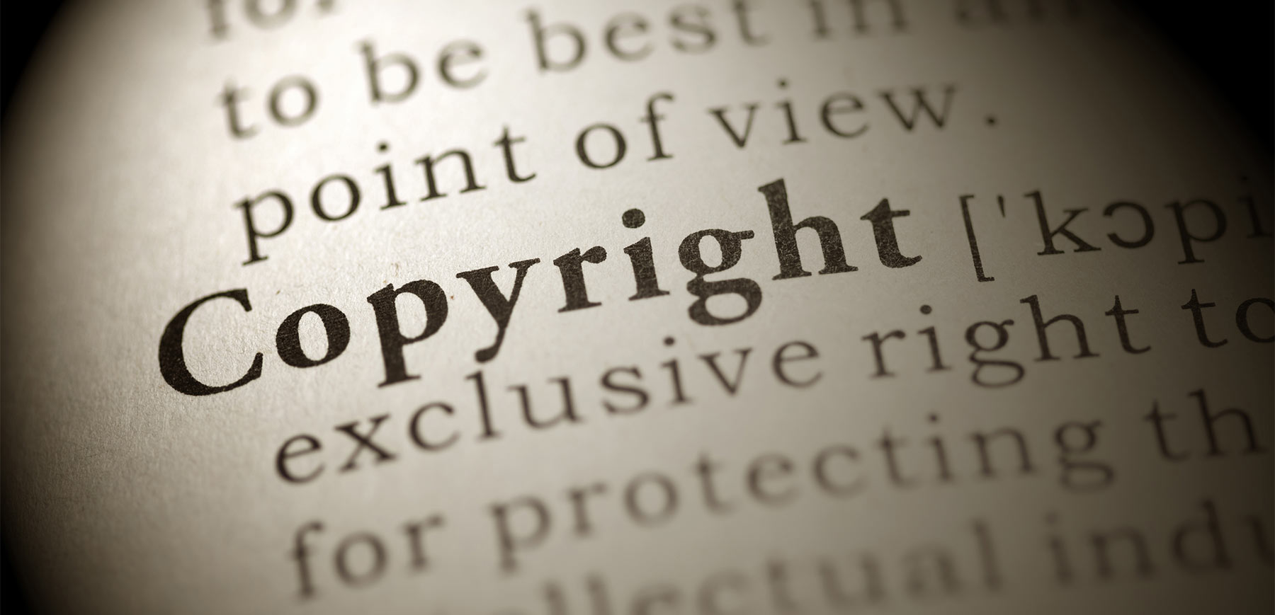 copyright dictionary